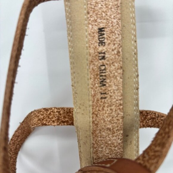 Free People vegan leather gladiator sandals Size 11 - Picture 7 of 9